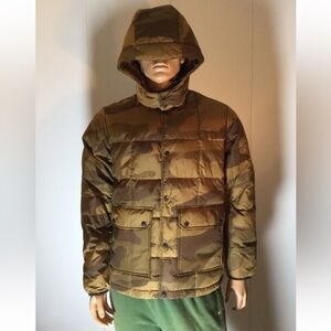 Stussy  MFG. Bomber Hooded Camo Jacket Size M